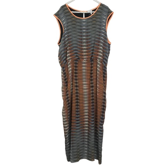 Anthropologie Striped Midi Dress - Picture 1 of 9